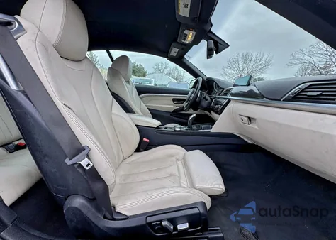 2018 BMW 430I z USA, uszkodzony, nr VIN WBA4Z1C54JEC60667